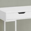 Computer Desk For Home Office, Laptop, Storage Drawers, Versatile Placement - White - Image 9