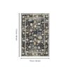Fenix - Accent Rug - Black / Gray - Image 5