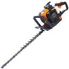 26Cc Gas Powered Hedge Trimmer With Double Sided Blade And Recoil Start - Orange - Image 11