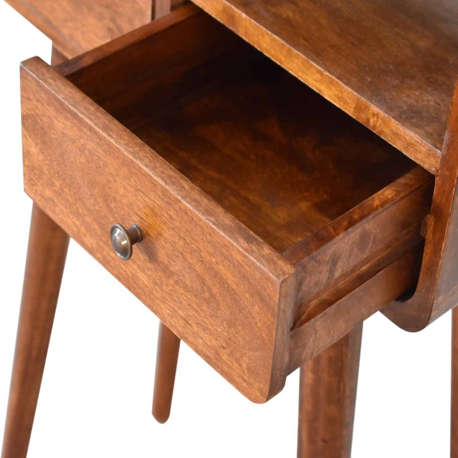 Mini Console Table - Chestnut - Image 9