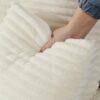 Modern Modular Cloud Sectional Couch With Comfy Chaise - Beige - Image 8