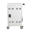 Mobile Charging Cart For Tablets Laptops 35 Device Capacity Matt Metal - Antique White - Image 5