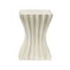 Mgo Archaistic Wavy Side Table - Antique Sandstone - Image 5