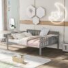 Full Size Comfort Daybed, Slat Support - Gray - Image 7