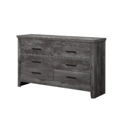 Vidalia - Rustic Dresser - Gray / Oak