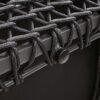 Willow - Upholstered Patio Deep Seating Sofa - Graphite Gray / Black - Image 9