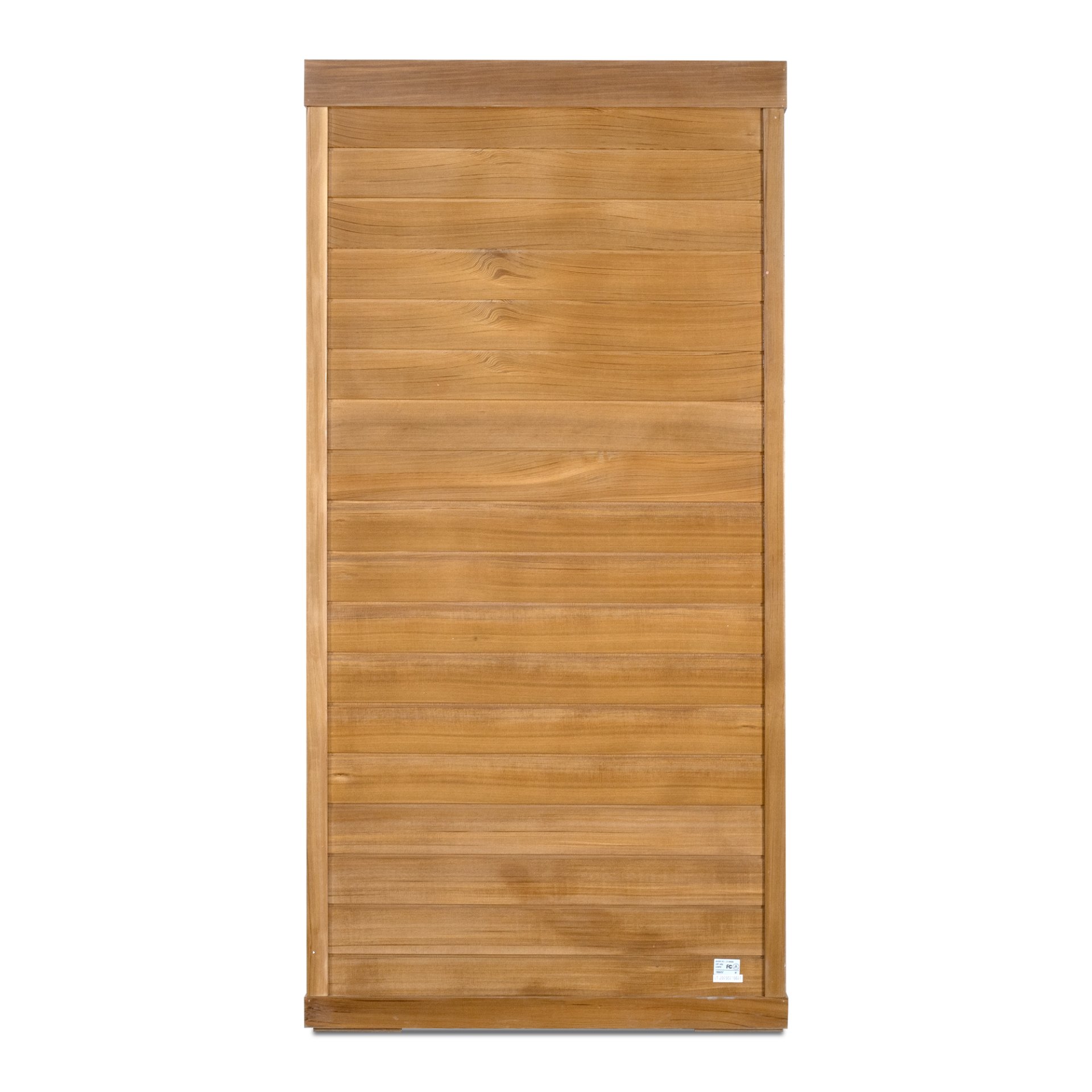 1 Person Far Infrared Standard Indoor Sauna Room - Red Cedar - Image 12