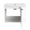 Modern Bathroom Vanity Sink Combo For Small Spaces - White - Image 15