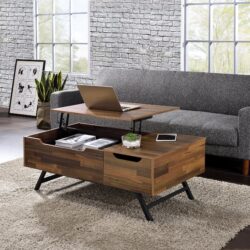 Throm - Coffee Table With Lift Top - Walnut