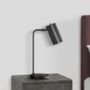 Lighting, Table Lamp, USB Port Included, Modern - Gray - Image 5