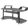 Eleazar - Music Recording Studio Desk Wood - Black Oak - Image 10