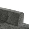Modular Combination Living Room Sofa Set, Modern Minimalist Sofa, Living Room Upholstered Sofa Bed, Bedroom, 2 Pieces Computer Free Combination, L - Shaped - Black Gray - Image 24