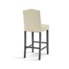 Barstools (Set of 2), Counter Height Upholstered Bar Stools For Kitchen Island - Beige - Image 9