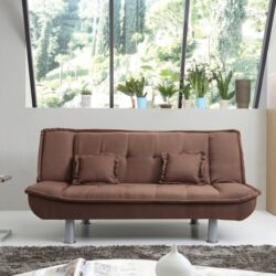 Lionel - Sofa Bed - Chocolate
