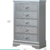 Lorana - Modern Chest - Silver Champagne - Image 6