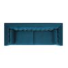 Jack - Modern Tuxedo Tufted Sofa - Teal Blue - Image 5
