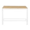 Roman - Industrial Office Desk - White / Natural - Image 4