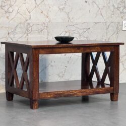 Belmont - X Frame Coffee Table - Brown