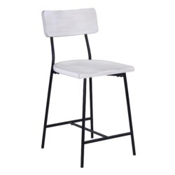Badin - Counter Stool - White Washed