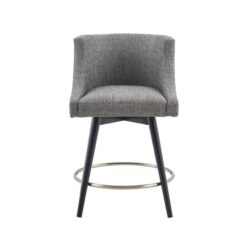 Mateo - Swivel Counter Stool - Gray