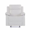 Blanche - 3 Piece Reclining Sofa And Loveseat With LED Lights, Speaker - White - Image 9