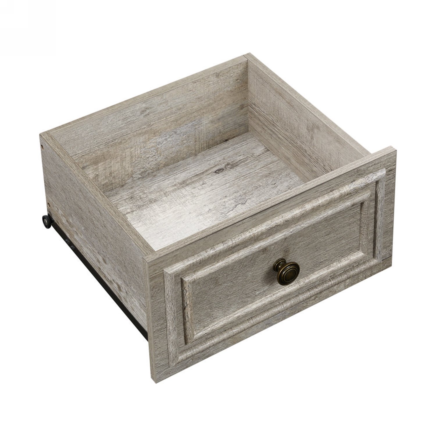 Farmhouse Vintage Design 5 Drawers Dresser With Natural Texture - Ancient Oak - Image 5