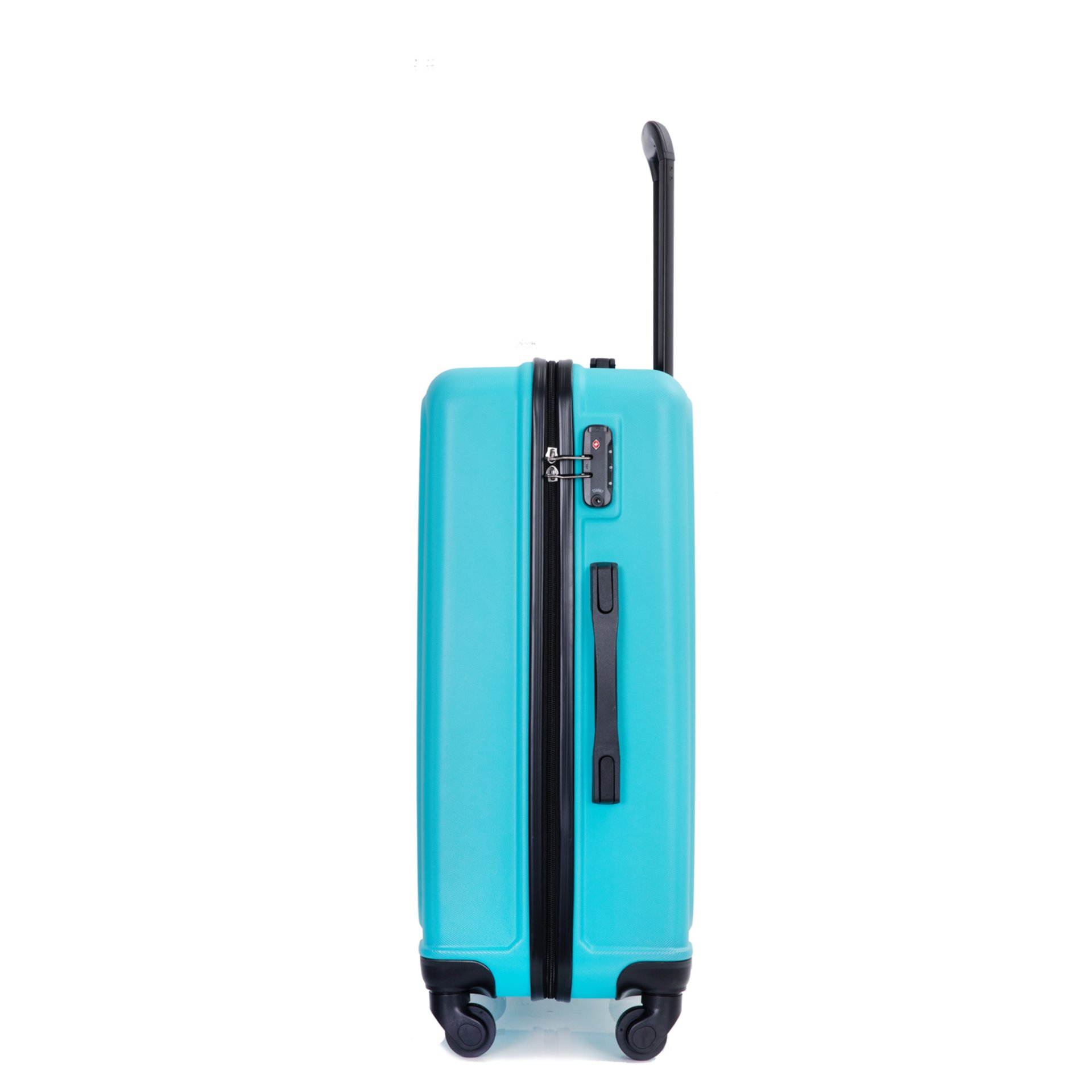 3 Piece Luggage Sets Lightweight Suitcase With Two Hooks, Spinner Wheels, Tsa Lock, (20/24/28) - Turquoise - Image 8