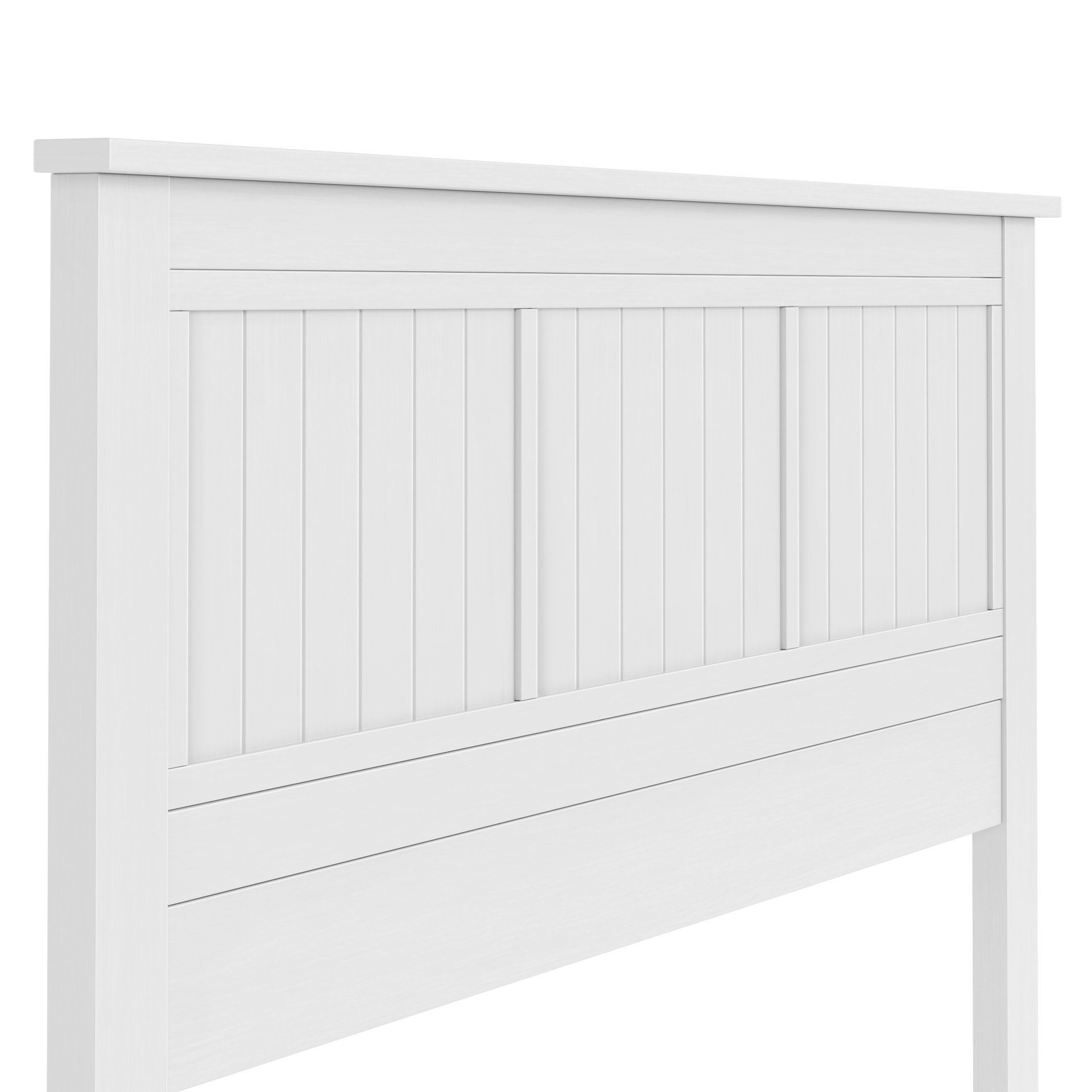 Walton - Queen Window Pane Panel Headboard - White - Image 5