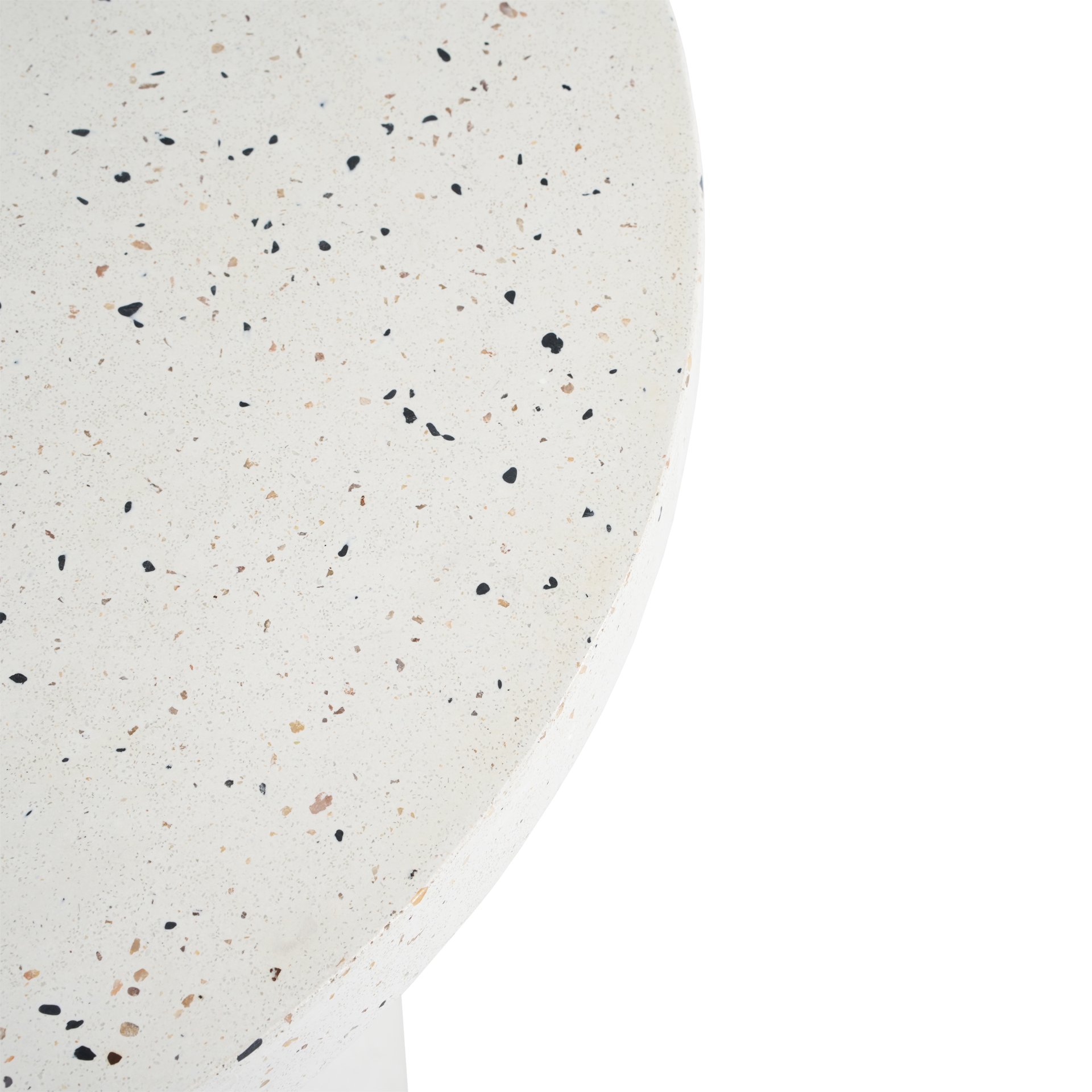 Terrazzo - Outdoor Side Table - White - Image 10