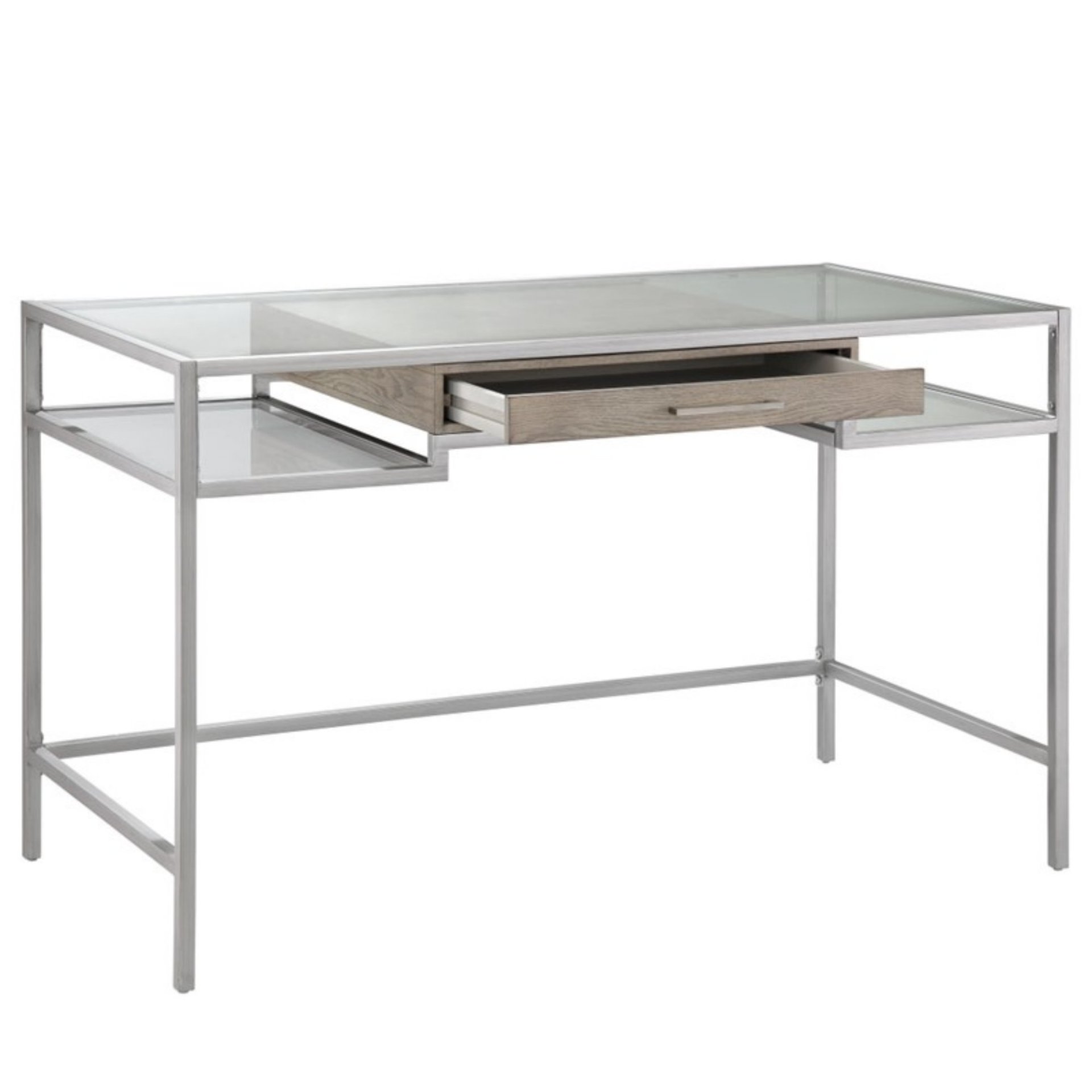 Adela - Writing Desk - Antique Silver - Image 4