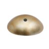 Vessel Sink With Chrome Pop Up Drain, Boat Shape Bathroom Sink Above Counter - Gold - Image 8