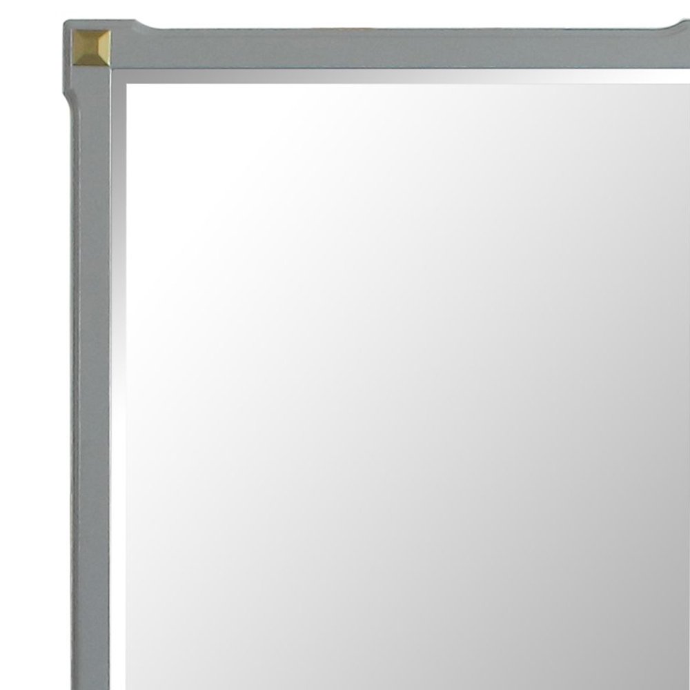 House Beatrice - Mirror - Pearl Gray - Image 4