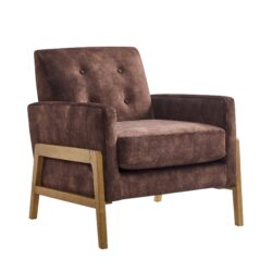 Matson - Tufted Back Accent Chair - Espresso