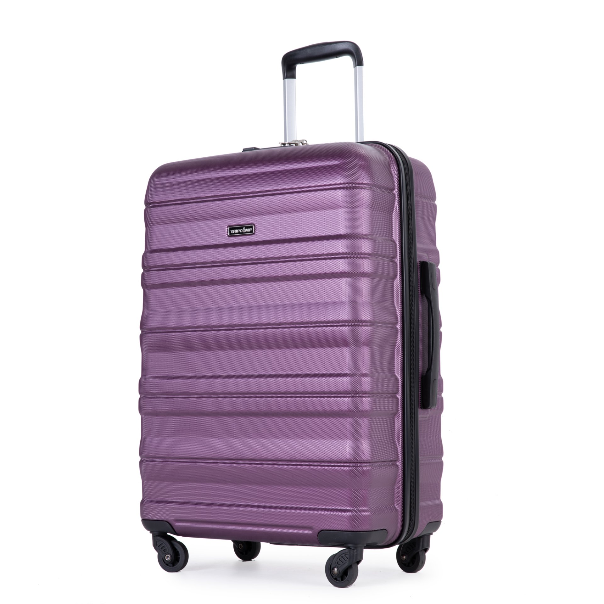 Expandable 3 Piece Luggage Sets Pc Lightweight & Durable Suitcase With Two Hooks, Spinner Wheels, Tsa Lock, (21/25/29) - Dark Purple - Image 16