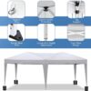 10X20 Ez Pop Up Canopy Outdoor Portable Party Folding Tent With 6 Removable Sidewalls + Carry Bag + 4 Pieces Weight Bag - White - Image 4