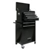 High Capacity Rolling Tool Chest With Wheels And Drawers, 6 Drawer Tool Storage Cabinet - Black - Image 7