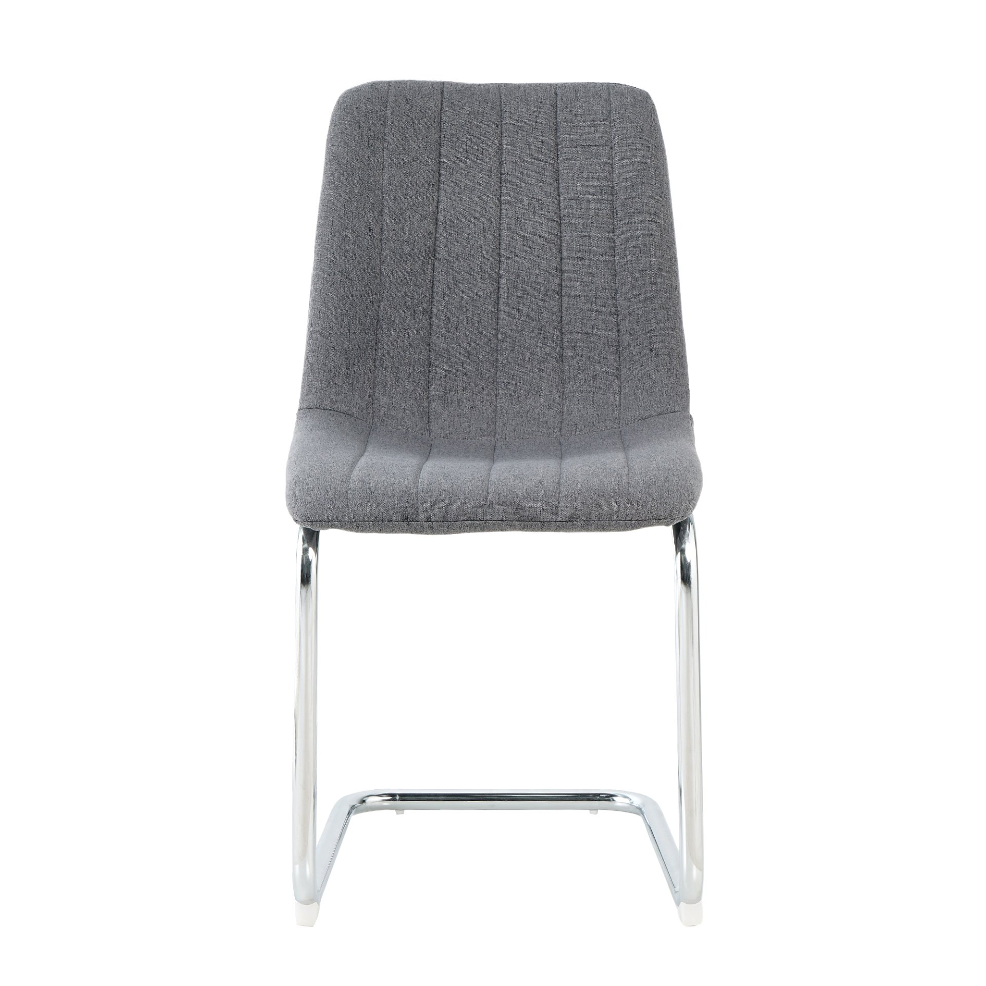 Modern Simple Light Luxury Dining Chair (Set of 4) - Dark Gray - Image 4