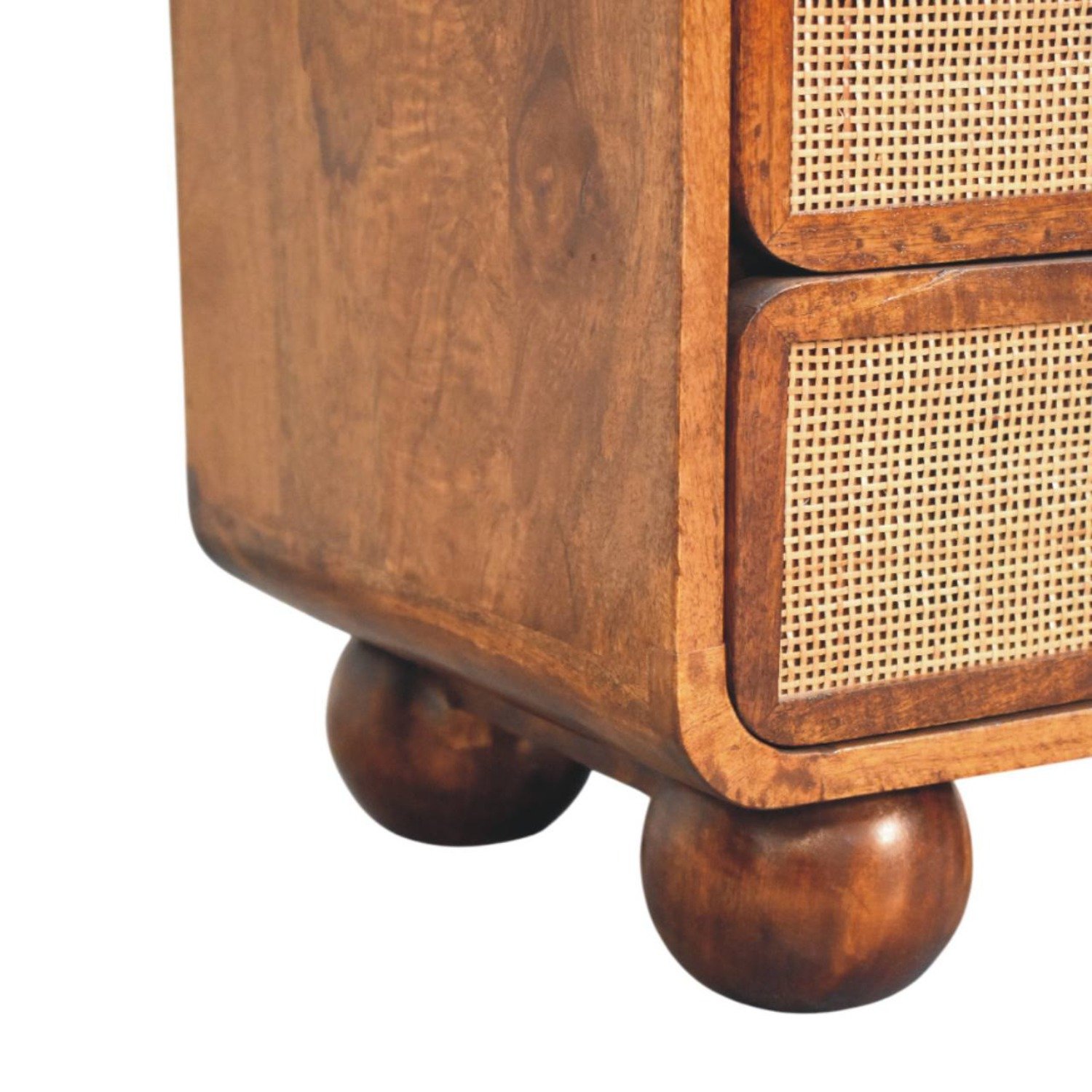 Larissa - 2 Drawer Nightstand - Brown - Image 8