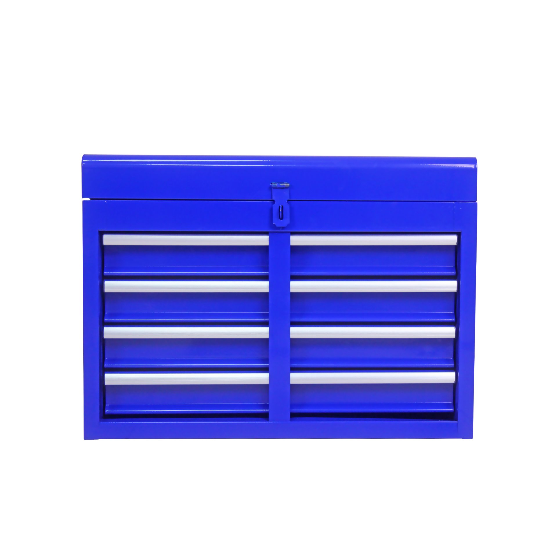 Rolling Tool Chest, 5 Drawer Tool Box Organizer With Lockable Wheels & Sliding Drawers & Detachable Top & Adjustable Shelf, Tool Storage Cabinet For Garage Workshop - Blue - Image 10