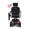 Max Plus - 4 Wheels Outdoor Compact Mobility Scooter With 2 Pieces X 20Ah Lead Acid Battery, 16Miles, USB Charger Port & Cup Holders, 300W Motor - Gray - Image 3