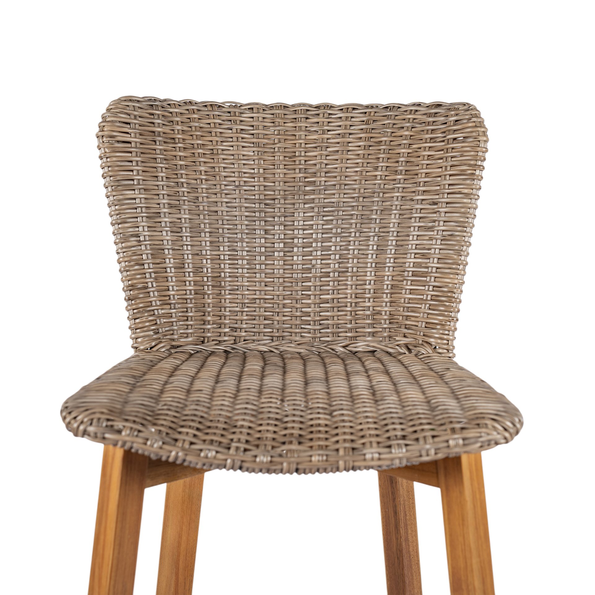Lymington - Outdoor Bar Stool (Set of 2) - Light Brown / Teak - Image 13