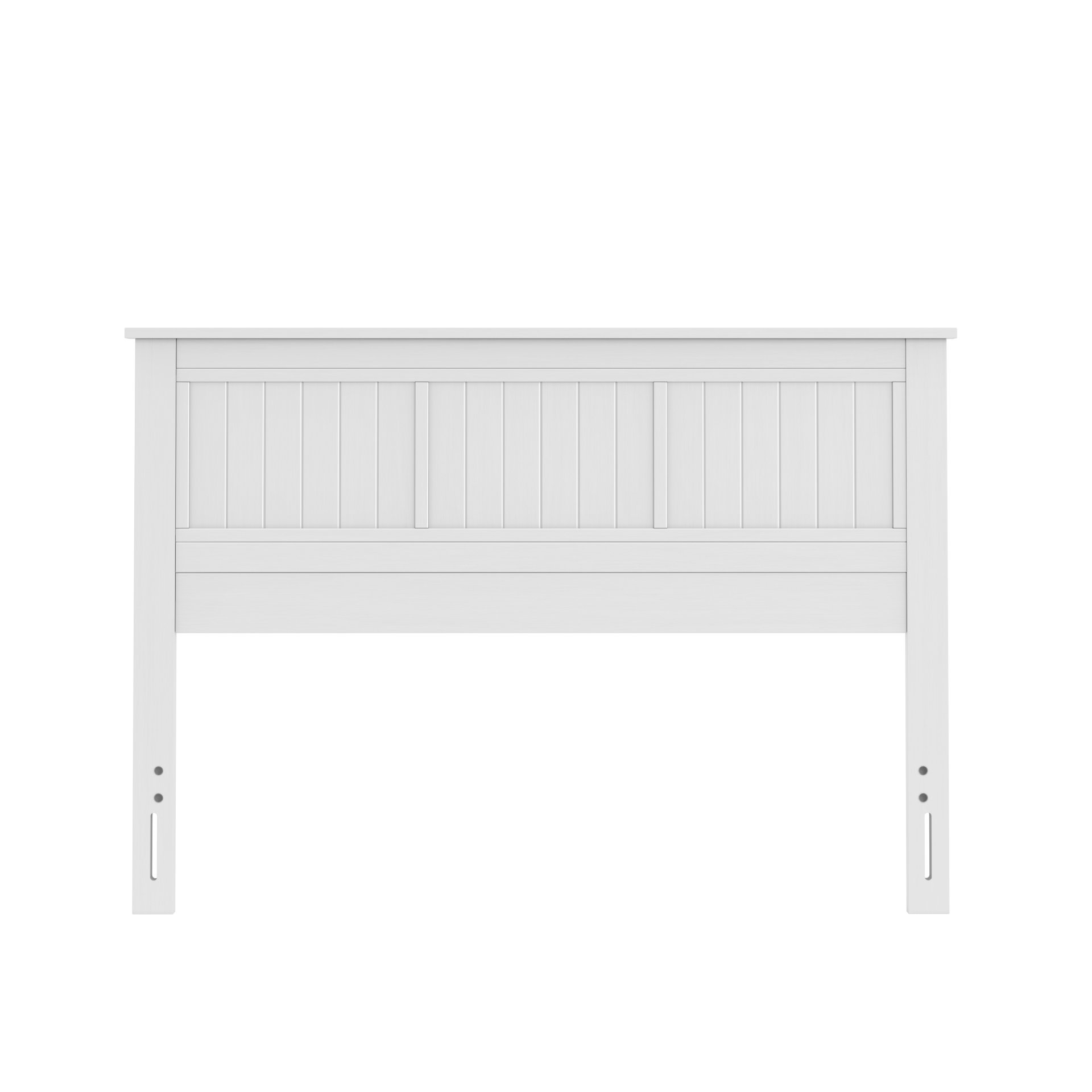 Walton - Queen Window Pane Panel Headboard - White - Image 4