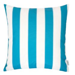 Horizon Stripe Pillow Outdoor & Indoor - Aqua