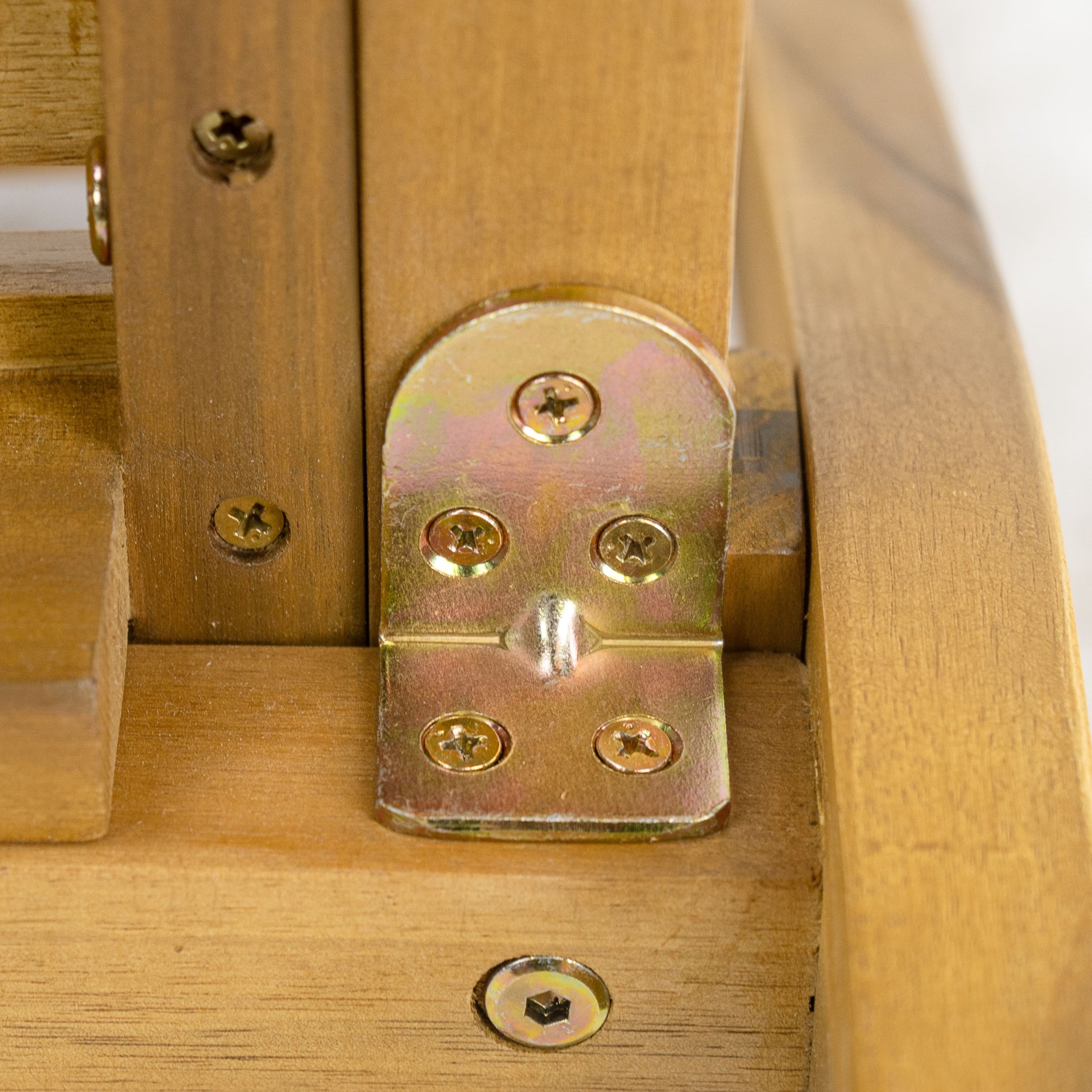 Outdoor Dining Side Chair (Set of 2) - Teak Finish - Image 13