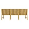 1 Piece Indoor / Outdoor 3 Seater Sofa, UV Resistant, Waterproof And Durable - Brick Yellow - Image 14