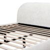 Archie Puffy Grounded - King Upholstered Platform Bed - Almond White - Image 26