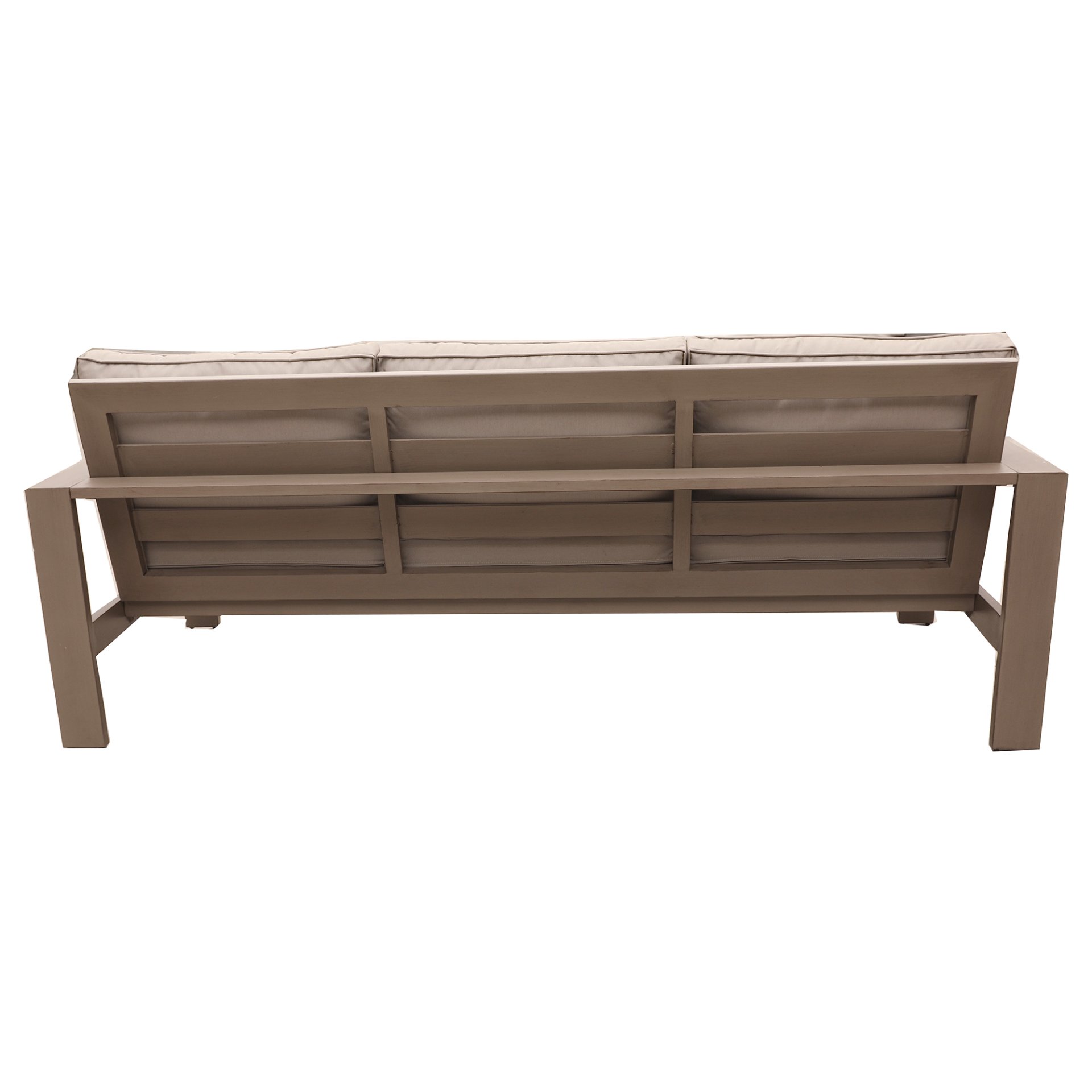 Sofa, Wood Grained - Light Brown - Image 8