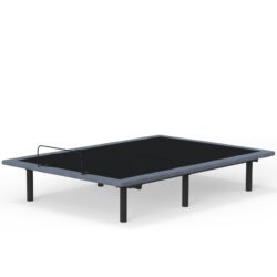 Btx4 - Full Adjustable Bed Base With Head And Foot Position Adjustment - Black / Gray