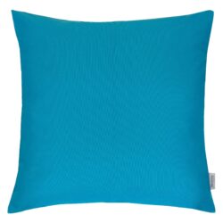 Amazon Rainforest - Solid Pillow Outdoor & Indoor, Soft Touch - Aqua