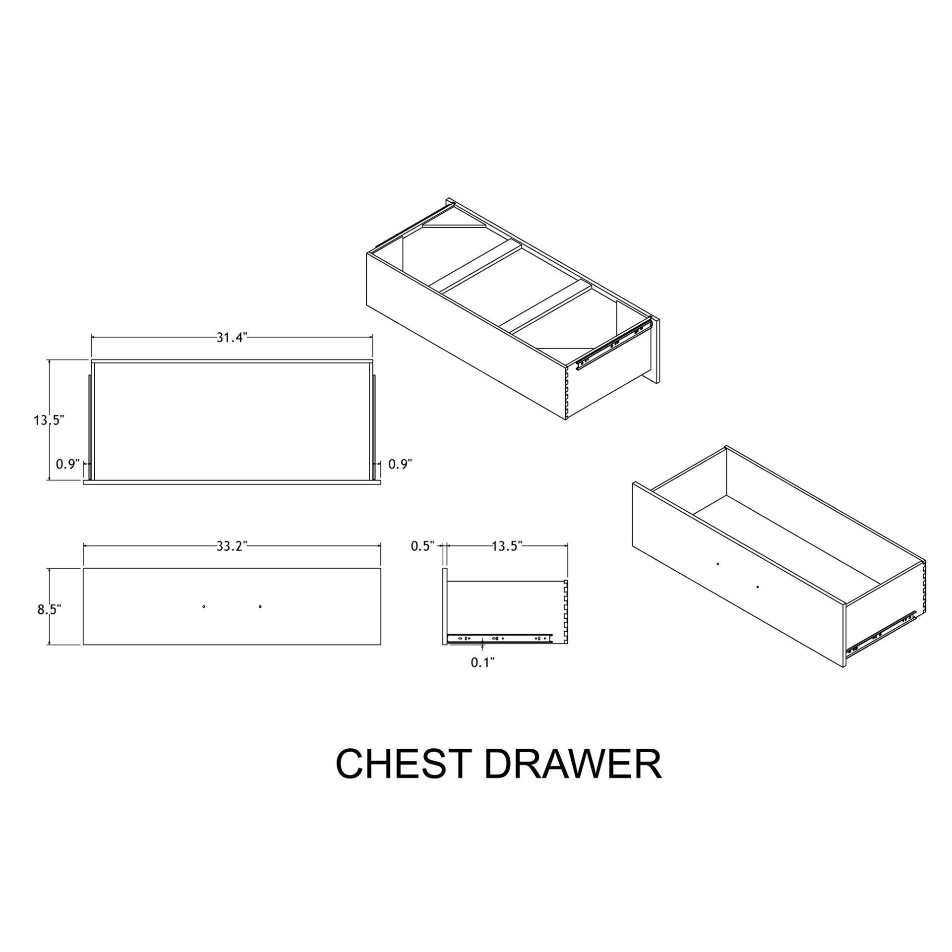 Augusta - Chest - Beige Brown - Image 8